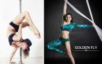 Занятия танцами в студии GOLDEN FLY! Pole dance, Strip Dance, джаз-модерн, акробатика на воздушных полотнах и кольце! Скидка 50%