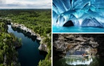Завораживающая Карелия! Однодневная экскурсия «Чудеса мраморного каньона Рускеала» со скидкой 50%