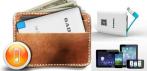 На ультратонкий аккумулятор «Power Bank» (2600mAh)