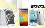 Копии смартфонов Galaxy S3, Note 2, Galaxy S3 mini и Note 3 от гипермаркета электроники Estay со скидкой до 65%