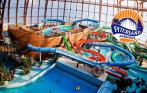 От 490 р. за целый день для всех в самом большом аквапарке России Piterland Aqua. Разноуровневые горки, волновой бассейн, сауны, парные