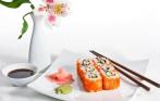 Cкидка 55% на суши и роллы без ограничения суммы чека в «Fusion bar Оками» в центре города