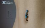 Профессиональный пирсинг с красивым титановым украшением  ANATOMETAL / IS со скидкой 50% в студии Saint-Scalpelburg