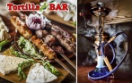 Скидка 50% все меню и напитки, включая крепкие, в ресторане Tortilla BAR в 5 мин. от метро Московсая! грузинская кухня и не только!