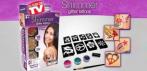 На полный набор для тату с трафаретами «Shimmer glitter»