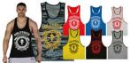 На мужскую майку Gold`s Gym