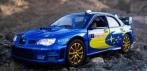 На высокоточную модельку спортивного автомобиля Subaru Impreza Wrc