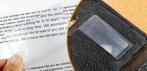 На ультратонкую карманную лупу размером с кредитную карту