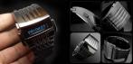 На люксовые наручные часы «DIESEL» с бегущей строкой