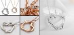 На ожерелье-кулон «Сердечки» от «Roxi brand» (под золото и серебро)