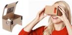 На 3D очки виртуальной реальности Google Cardboard