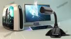 Микрофон для компьютера Geyes (USB) 499 руб. вместо 1240 руб. СКИДКА 60%. Купон -  0 руб !!!