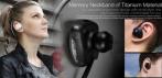 На компактную беспроводную гарнитуру с удобным управлением mp3