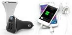 На трех-портовый адаптер USB для гнезда прикуривателя в авто