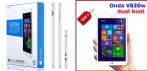 На планшет 8'' «Onda V820w» двойной загрузки Windows + Android (оригинал)
