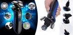 На моющуюся 3D электробритву с тремя дополнительными насадками SHAVER 4 в 1