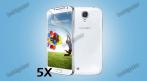 Защитная пленка для Samsung Galaxy S4 (5 шт.) 495 руб. вместо 1100 руб. СКИДКА 55%. Купон -  0 руб !!!