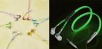 На светящиеся наушники-гарнитуру в виде молнии «LED Metal Zipper»