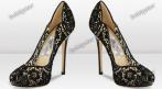 Шикарные кружевные туфли (копия Jimmy Choo) 2490 руб. вместо 4650 руб. СКИДКА 46%. Купон -  0 руб !!!