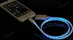 Святящийся кабель для iPhone, iPad, iPod (Lightning/USB, 1м) 550 руб. вместо 1375 руб. СКИДКА 60%. Купон -  0 руб !!!