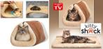 На домик-лежанку для кошек и собак KITTY SHACK 2 в 1 (оригинал)