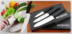 На набор супер-прочных и лёгких керамических ножей.