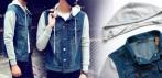 На мужскую джинсовую куртку