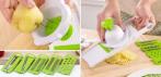 На универсальную тёрку Slicer с пятью разными насадками