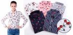 На рубашку Blusas Feminino с принтом «Cherry»