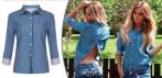 На рубашку Blusas приталенного покроя