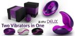 На оригинальный вибратор для пар «ZINI DEUX» (Корея)