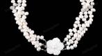 Многослойное жемчужное ожерелье 