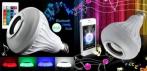 На умную разноцветную Bluetooth лампочку с динамиком и пультом