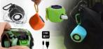 На водонепроницаемый Bluetooth-динамик с карабином