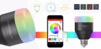 На светодиодная лампа-радуга, управляемая со смартфона