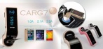 На универсальный G7 Bluetooth FM передатчик + Handsfree Car Kit + AUX + USB зарядное устройство