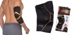 На компрессионные наколенники с нитями меди Copper Fit Compression Elbow and Knee Sleeves