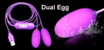На вибростимулятор Dual Egg (12 режимов вибрации)