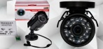На водонепроницаемую камеру видеонаблюдения с функцией ночного видения CCTV 720TVL