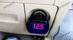 Вольтметр автомобильный (LED, DC 12/24V) 485 руб. вместо 999 руб. СКИДКА 51%. Купон - 0 руб !!!