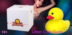 На мощный водонепроницаемый вибратор Leten Cute Duck