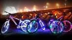 Подсветка колес велосипеда (18 LED) 860 руб. вместо 1250 руб. СКИДКА 31%. Купон - 0 руб !!!