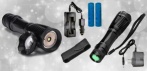 На мощный масштабируемый фонарик CREE XM-L T6 4000 LM