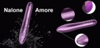 На водонепроницаемый металлический вибратор эргономичной формы Nalone Amore (10 режимов)