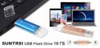 На высокоскоростная флешка Suntrsi USB Flash Drive 16 ГБ OTG USB 3