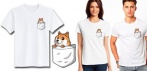 На футболку Doge с популярным интернет-мемом
