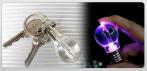 На LED мини-брелок в форме электрической лампочки. В лучшем свете!