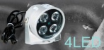 На прожектор инфракрасного ночного видения 4 LED