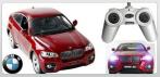 На машинку BMW X6 на радиоуправлении. Отличный подарок будущим гонщикам!