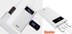 На портативное зарядное устройство «Besiter» power bank 20000 мАч, 2 USB